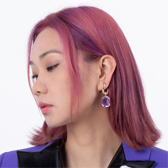 Swarovski Millenia Octagon Cut Drop Earrings 5694784 9009656947845