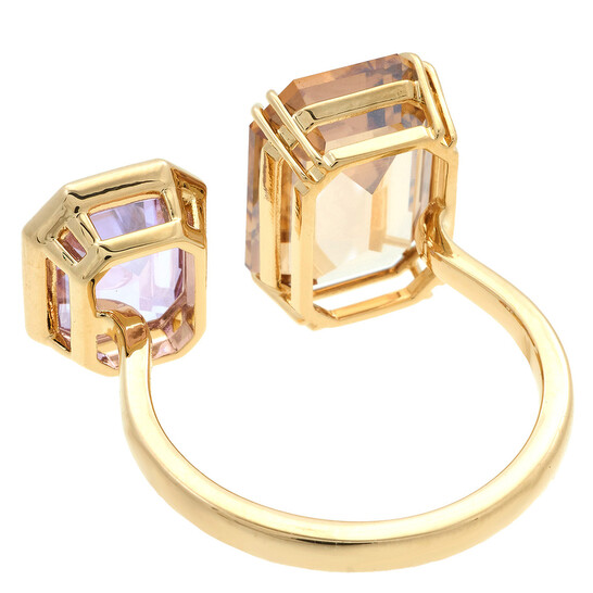Swarovski Millenia Octagon Cut Open Ring, Size 58 (US 8) 5725748 ...