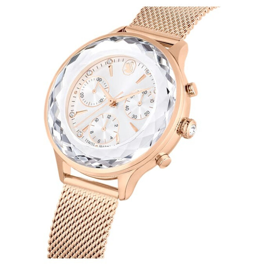 Swarovski Nova Chrono Quartz White Dial Watch 5677506