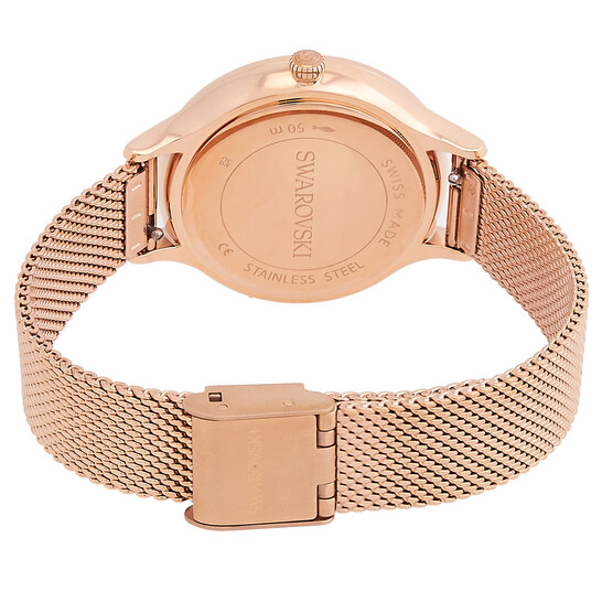 Swarovski Octea Nova Quartz Crystal Silver Dial Ladies Watch