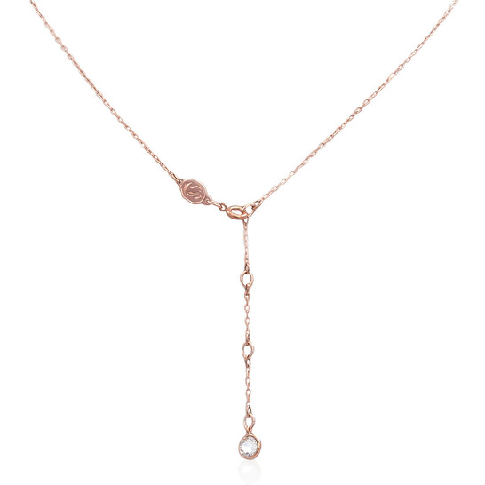 Swarovski Pink Rose Gold-Tone Plated Iconic Swan Pendant