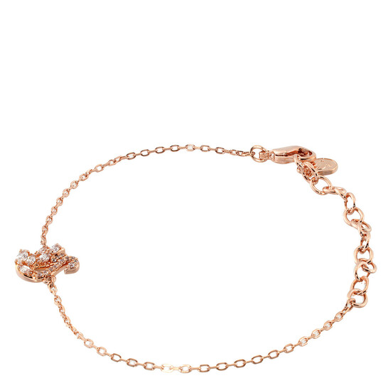 Swarovski Rose Gold-Tone Plated Swan Bracelet 5738202
