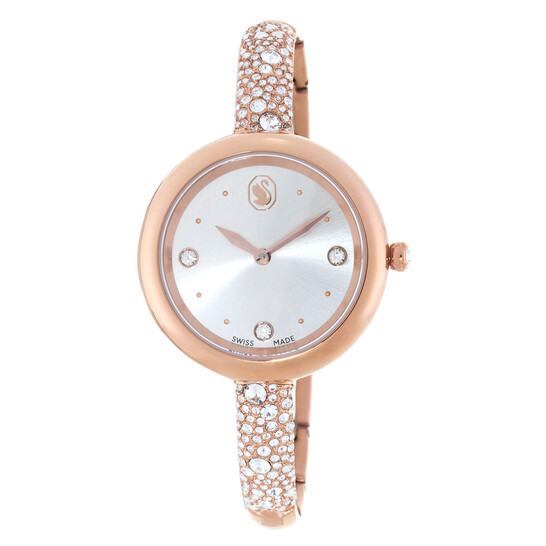 Swarovski Sublima Quartz Crystal Ladies Bangle Watch 5734633  display picture 1