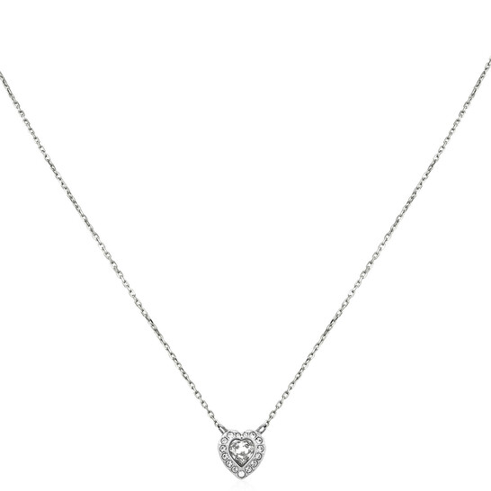 Swarovski x Ariana Grande Mixed Cuts Heart Pendant Necklace