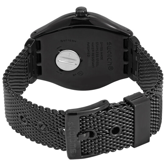 Swatch Automatic Grey Dial Watch SR626SW Watches Jomashop