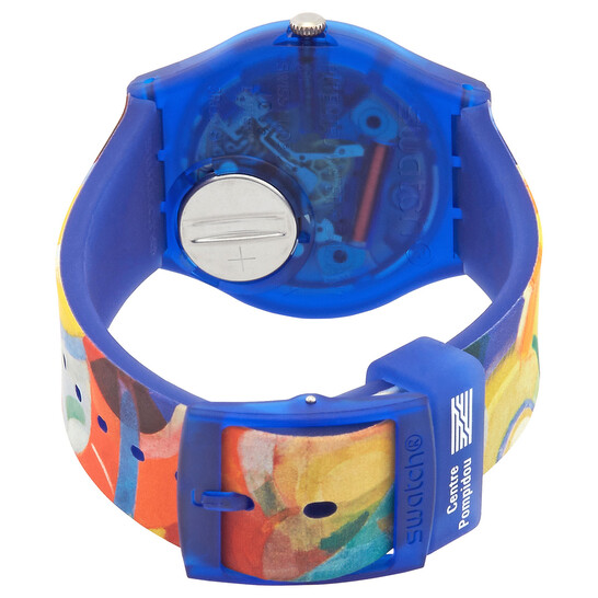 Swatch Carousel by Robert Delaunay Quartz Ladies Watch GZ712