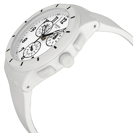 Swatch Originals Twice Again White Dial Chronograph Men display picture 2