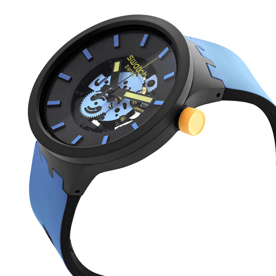 ENJOY THE MOMENT☺️ Men's number dial silver finish spinner stone fashion dressy