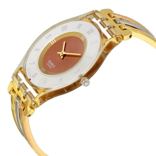 腕時計　レディース　SWATCH SKIN　TRI-GOLD SS08K101 - TRI-GOLD - Swatch® United States