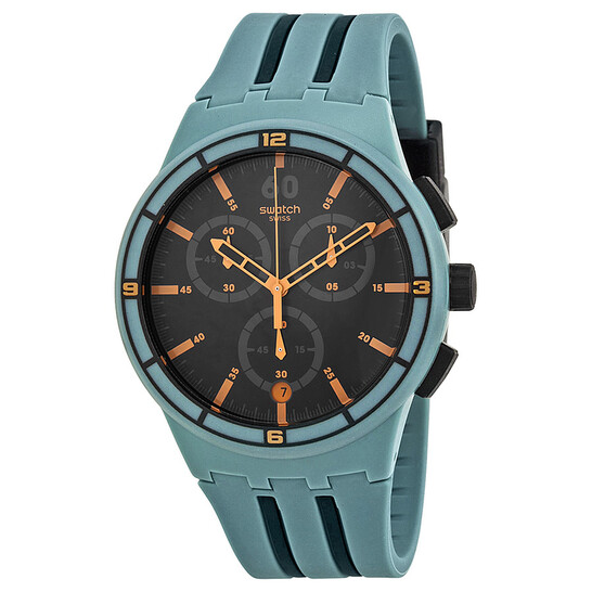 Swatch XX Speed Black Dial Men's Watch SUSG401 054362555791