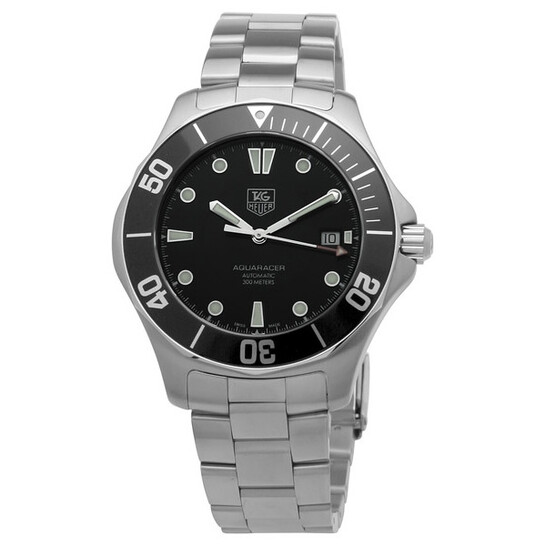 Tag Heuer 2000 Aquaracer Automatic Black Dial Men's Watch WAB2010