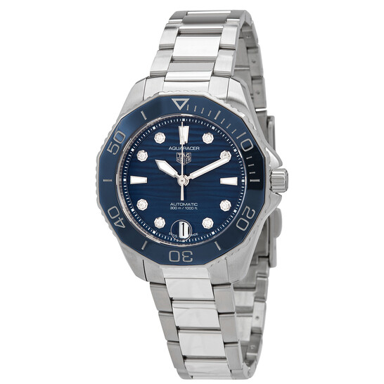 Tag Heuer Aquaracer Automatic Diamond Blue Dial Ladies Watch