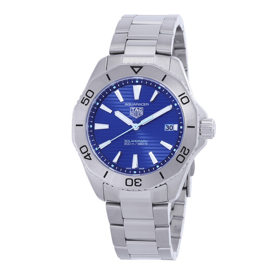 Tag Heuer Aquaracer Professional 200 Solargraph Blue Dial Men's