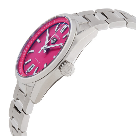 Tag Heuer Carrera Pink Dial Silver Watch Buy Tag Heuer Carrera Date WBN2313.BA0001 | Authentic Watches main image 4
