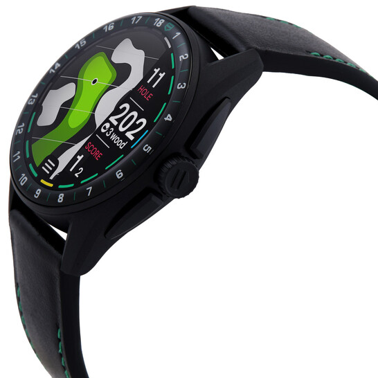 Tag Heuer Connected Golf Edition Quartz Analog-Digital Black Dial