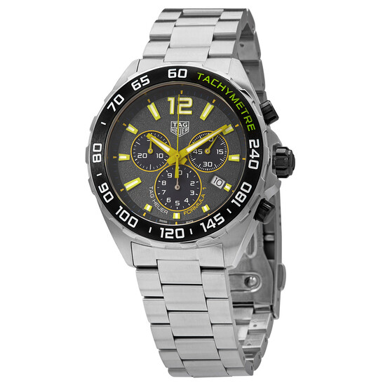 Tag Heuer Formula 1 Chronograph Quartz Grey Dial Men's Watch