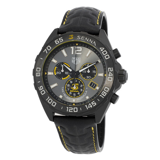 Tag Heuer Formula 1 X Senna Chronograph Quartz Grey Dial  display picture 2