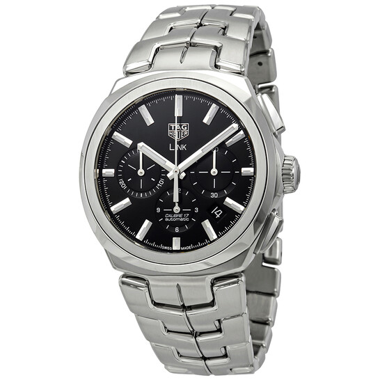 Tag Heuer Link Chronograph Automatic Black Dial Men's Watch CBC2110.BA0603 - 546x546