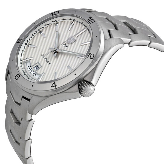 Tag Heuer Link Automatic Silver Dial Stainless Steel Men's Watch