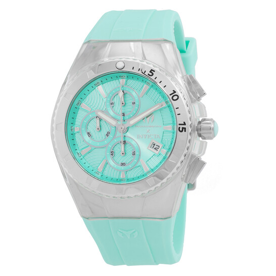Technomarine Air Chronograph Quartz Aqua Blue Dial Men display picture 3