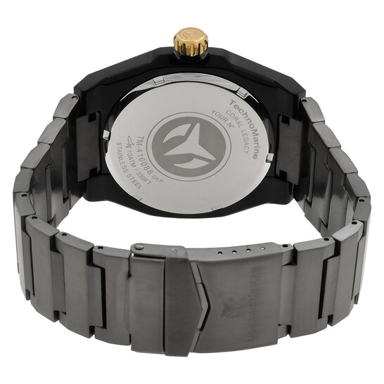 Technomarine Coral Quartz Black Dial Men's Watch TM-416088