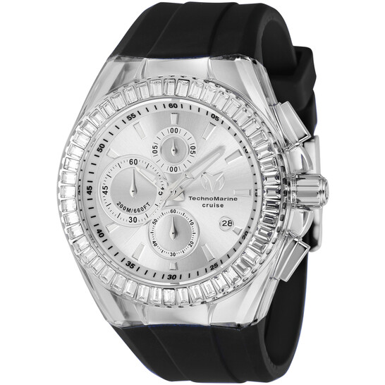 TechnoMarine Cruise Chronograph Silver-tone Dial Men's Watch TM-121150 - 546x546
