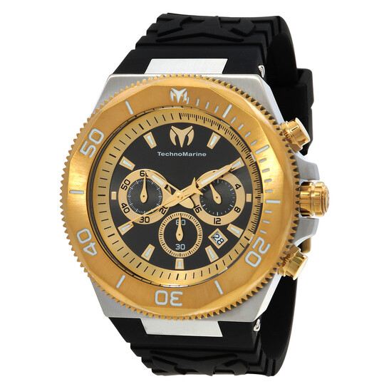 タイムマン Technomarine Manta Chronograph GMT Quartz Men's Watch TM-224018