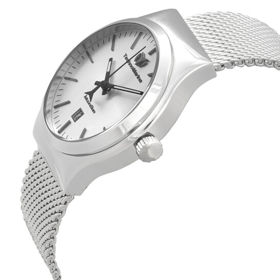 Technomarine MoonSun Silver Dial Ladies Watch 117017 TM-117017