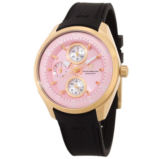 Technomarine Ocean Quartz Pink Dial Ladies Watch TM-318133  display picture 1