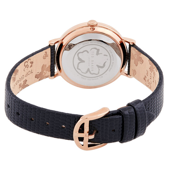 Ted Baker Phylipa Hearts Stars Quartz Black Dial Watch and Bracelet Set  BKGFW22139I