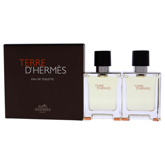 Hermes Terre DHermes by Hermes for Men - 2 Pc Gift Set 2 x 1.6oz