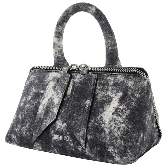 The Attico Friday Leather Crossbody Bag 241WAH02-BLACK AND