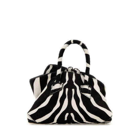 The Attico Printed Calf Hair Mini La Passeggiata Handbag The Attico Printed Calf Hair Mini La Passeggiata Handbag - 546x546