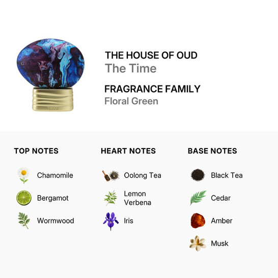 The House Of Oud Unisex The Time EDP Spray 2.5 oz Fragrances