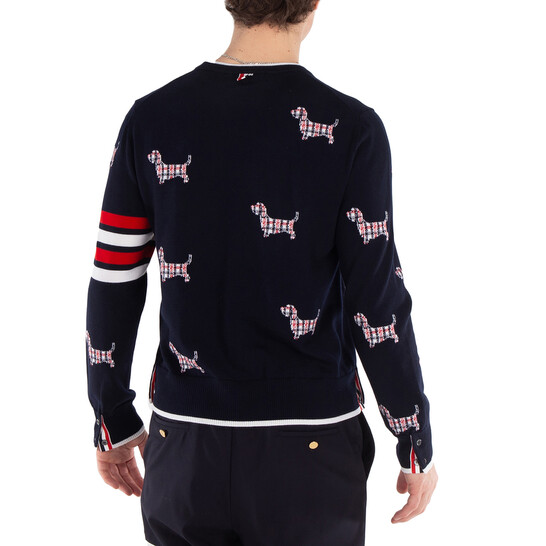 Tシャツ・カットソー THOM BROWNE Men T-shirt Navy MJS284E00050 415 MJS231AJ0055_415-4_650x.jpg?v=