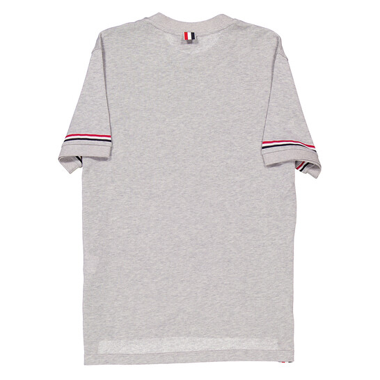 Thom Browne Lightweight Striped Cuff Cotton T-Shirt, Brand