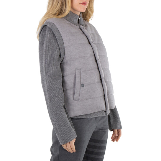 アウターその他 THOM BROWNE Men Jacket Grey MJO230U03028 035 Thom Browne Outlet: Blazer men - Grey | Thom Browne jacket