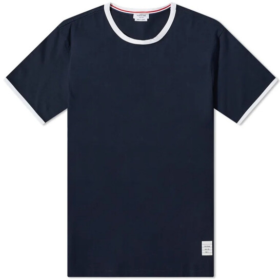 THOM BROWNE 正規品関税込み Men T Shirts MJP042A00050 100 THOM BROWNE 正規品関税込み Men T Shirts MJP042A00050 100