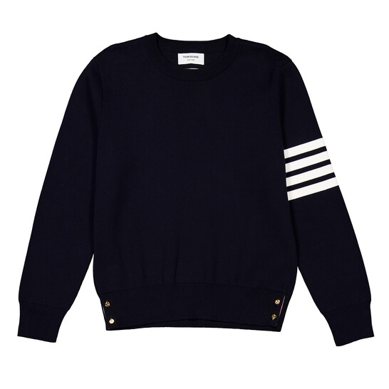 THOM BROWNE 23AW 4ラインアームバンド トレーナー THOM BROWNE 23AW 4ラインアームバンド トレーナー