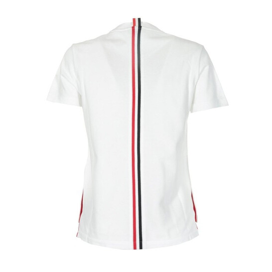 【関税&送料込】Thom Browne Cotton Pique T-Shirt Thom Browne - Piqué cotton t-shirt blue - The Corner
