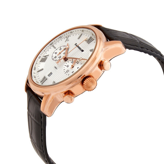 Thomas Earnshaw LONGITUDE Chronograph Quartz White Dial Men's