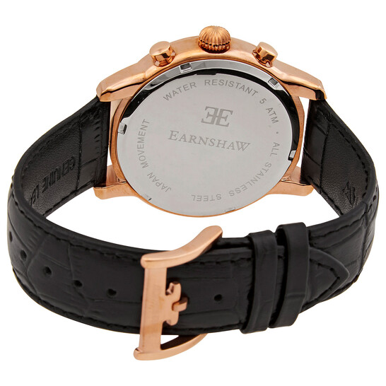 Thomas Earnshaw LONGITUDE Chronograph Quartz White Dial Men's