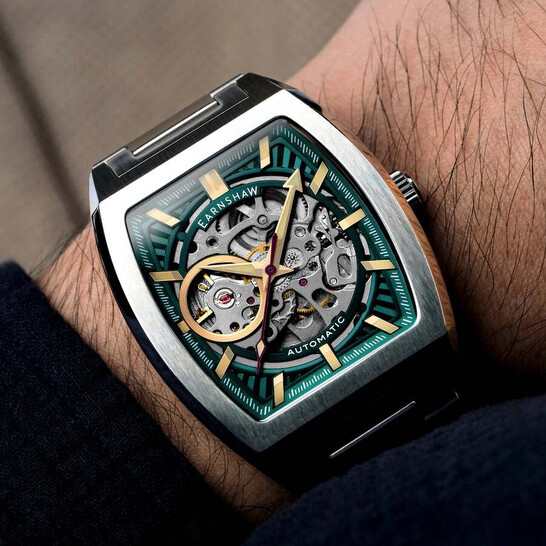 Thomas Earnshaw Wellington Blue Dial Men's Watch ES-8302-44