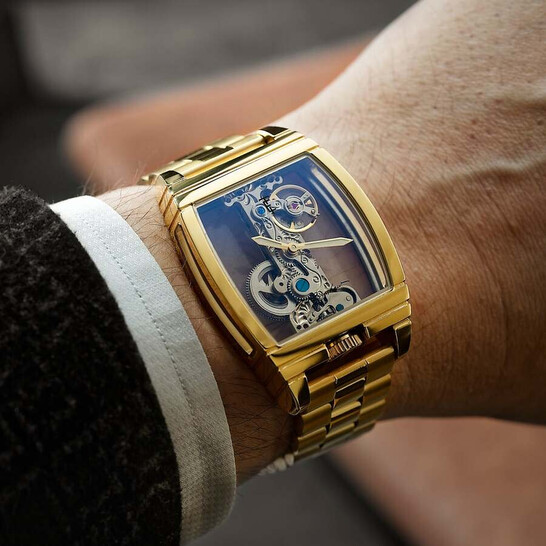 Thomas Earnshaw Wolver Bridge Transparent Dial Men's Watch ES-8299-22 - 546x546 Image #2