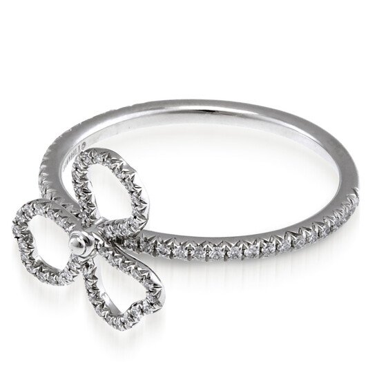 Tiffany & Co. & CO. Ladies Tiffany Paper Flowers Diamond Open