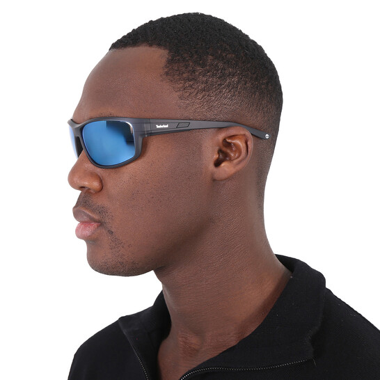 Timberland Blue Plastic Sunglasses