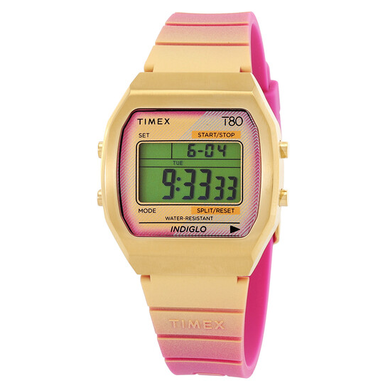 Timex 80 Alarm 36mm Quartz Resin Strap Unisex Watch