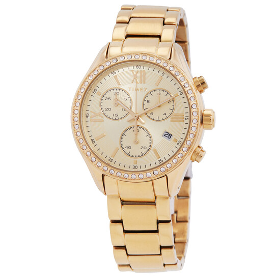 Timex Gold Crystal Dial Women\'s Watch, NEW s-l400.jpg main image 3