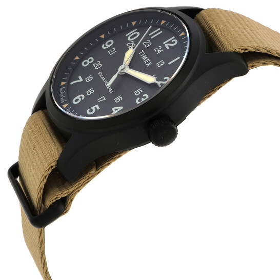 Timex Expedition North Field Solar Black Dial Men's Watch