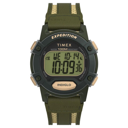 Timex Expedition Quartz Digital Green Dial Men's Watch TW4B30300